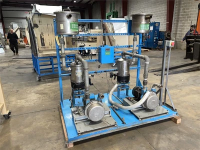 Vacuum Pump System For Vent On Extruder