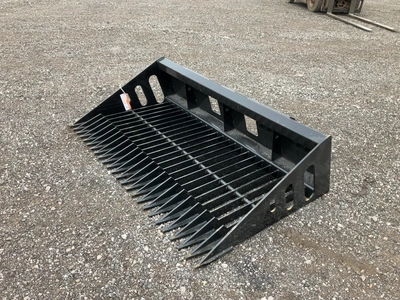 Used WOLVERINE SB66 SKELETON ROCK BUCKET SKID STEER ATTACHMENT Skid Steer Buckets Michigan US | Miedema Asset Management Group #1768764