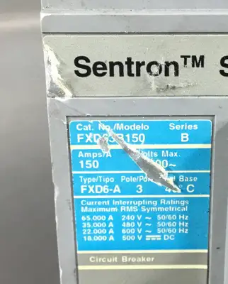 USED Siemens FXD63B150