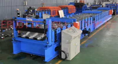 Deck Roll Forming Machine in Mexico