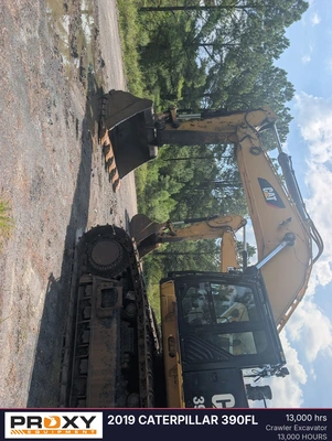 Used 2019 CATERPILLAR 390FL Crawler Excavators Alabama US | Proxy Equipment #1393671