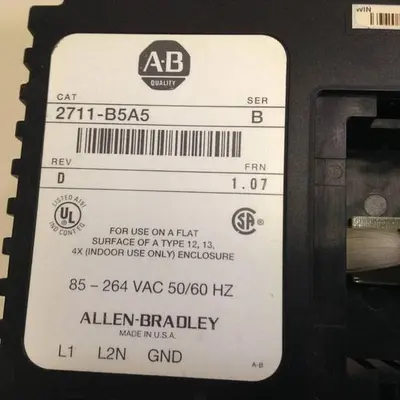USED ALLEN BRADLEY 2711-B5A5 SER B
