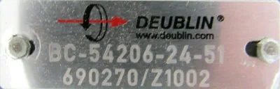 NEW DEUBLIN BC-54206-24-51 ROTATING UNION 1-1/2" CR LH BC542062451