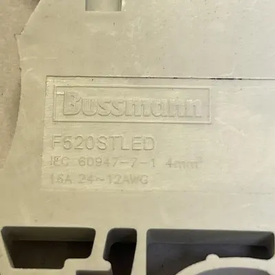 Used BUSSMANN F520STLED Miscellaneous Equipment (Electrical & Power) | Surplus Asset Holdings #1191591