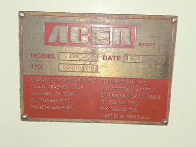 ACER Ultima 4VK 5 HP Mills, Vertical | Machinery Central (11)