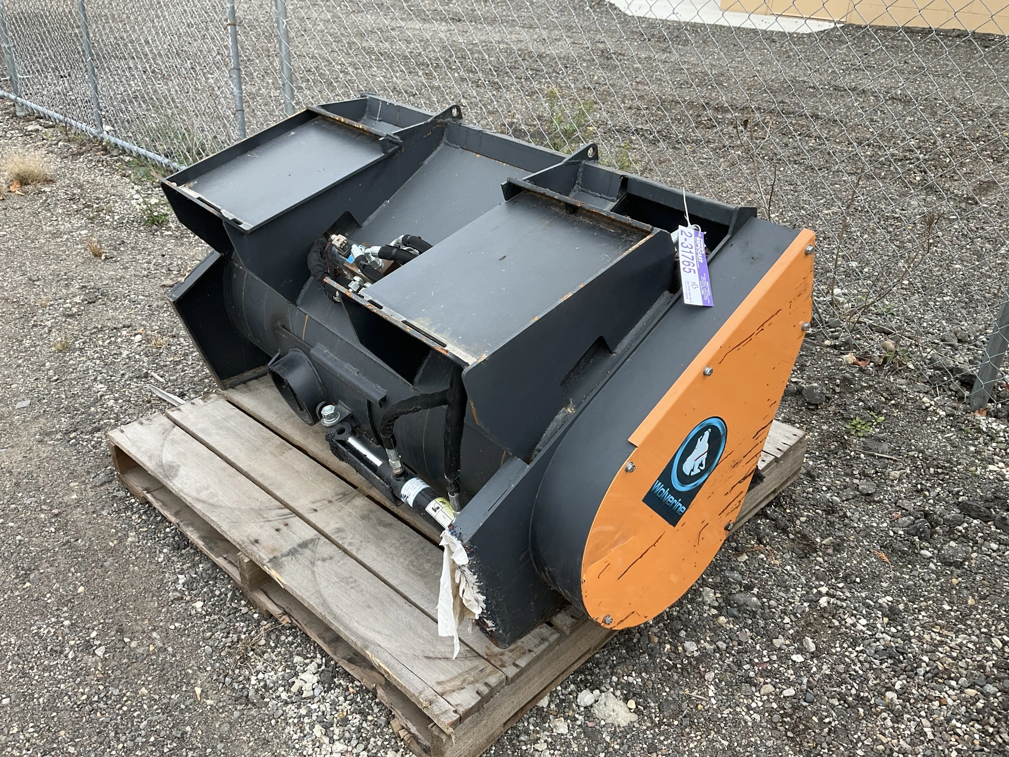 Used WOLVERINE SKID STEER CONCRETE MIXER ATTACHMENT Cement Mixers Michigan US | Miedema Asset Management Group #1579247