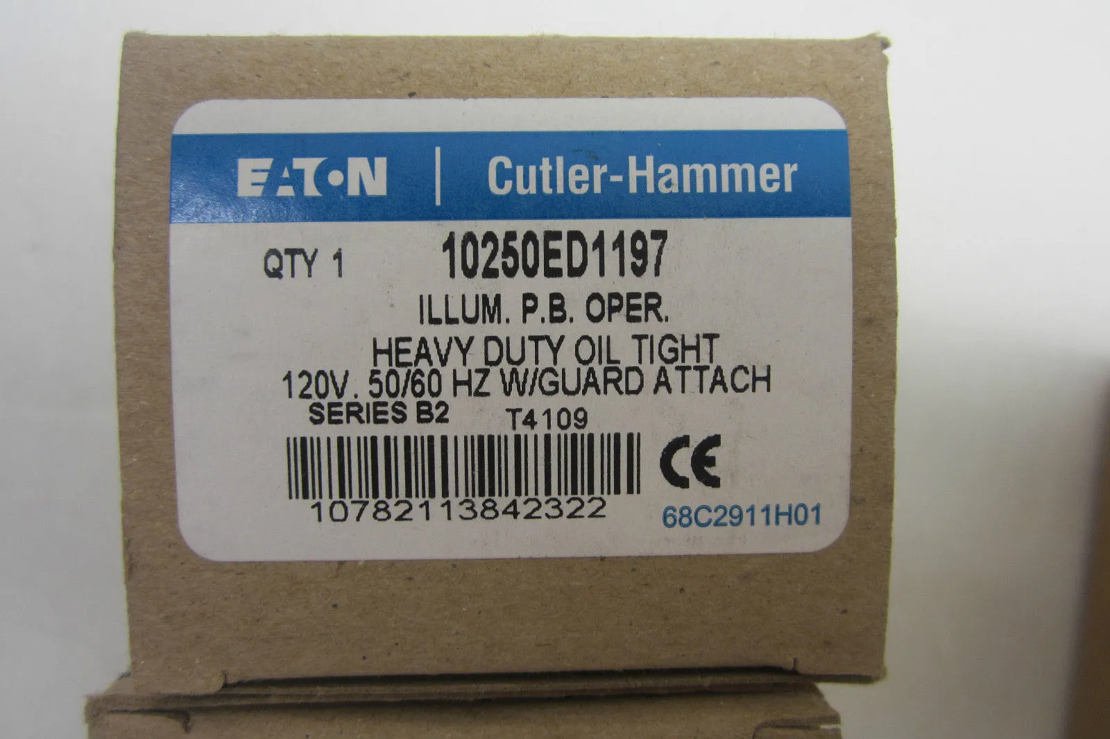 NEW EATON CUTLER HAMMER 10250ED1197 PUSHBUTTON