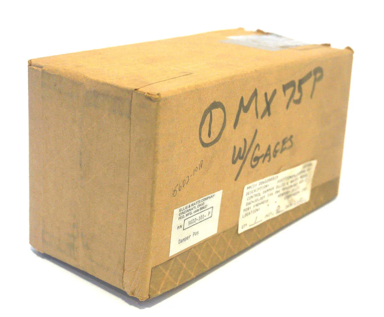 NEW ELLIS & WATTS 56D2-101-P DAMPER 56D2101P