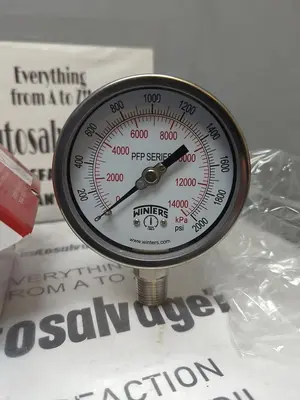 New | in-Stock WINTERS PFP667-DRY Universal Pressure Meters Ohio US | Surplus Asset Holdings #1244009