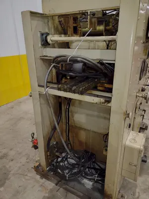 15" X .125" AIDA MODEL #LFS-40R STRAIGHTENER & SERVO COIL STRIP FEEDER: STOCK #20565