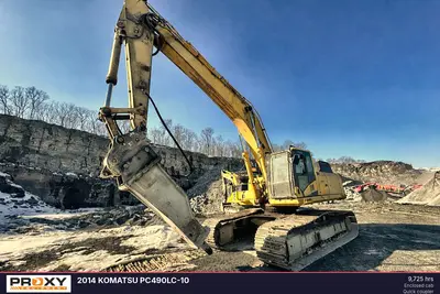 Used 2014 KOMATSU PC490LC-10 Excavators Pennsylvania US | Proxy Equipment #1383045