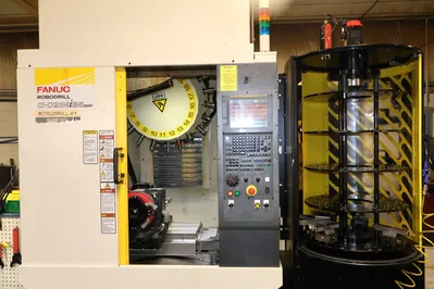 2019 FANUC ROBODRILL ALPHA D21MIB5 ADV Vertical Machining Centers | Clark Machinery Sales, LLC (3)