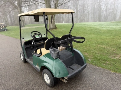 (1) 2015 E-Z-Go golf cart with a Kawasaki gas engine, does not include Club canopy, ball cover, club...