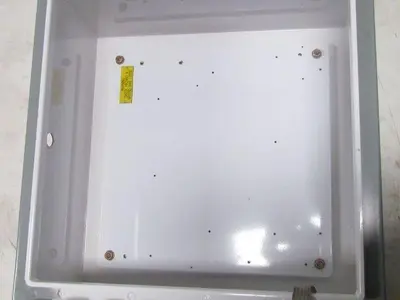SCE 20x20x10" JIC Box Electrical Enclosure Wall Mount Backplate