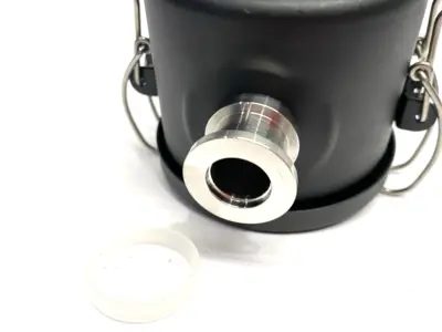 USED KURT J. LESKER MULTIMEDIA FILTER HOUSING, FLANGED