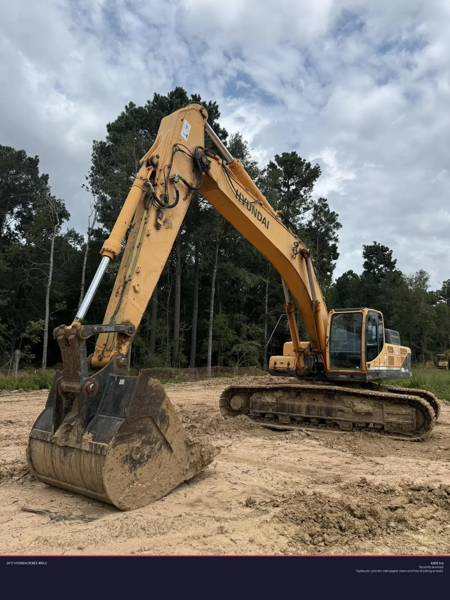 Used 2017 HYUNDAI ROBEX 480LC Excavators Texas US | Proxy Equipment #1378446