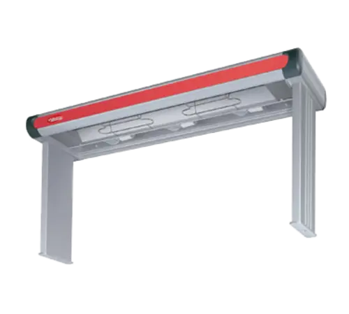 Hatco GR2AHL-36 39 1/2" High Watt Strip Warmer - Single Rod, Remote Control Required, 120v