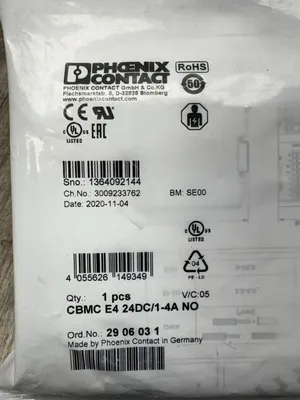 USED PHOENIX CONTACT CBMC E4 24DC/1-4A NO