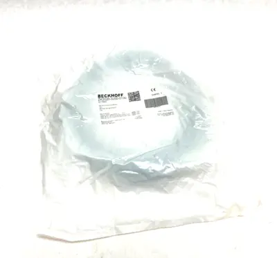 NEW BECKHOFF SINGLE ENDED POWER CABLE M8 STRAIGHT 4-PIN 10M