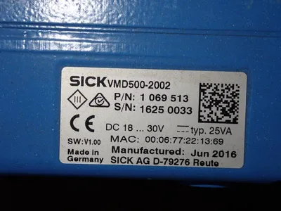 Used 2016 SICK VMD5002002 Laser Scanners Ohio US | HGR 24 #798845