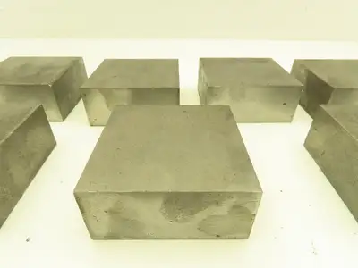 1018 Cold Rolled Steel Flat Bar Stock 1-1/4"x 2-3/4"x 2-5/8"L  Lot of 17 Blocks