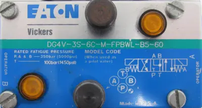 NEW VICKERS DG5V-8-S-6C-E-M-FRBWL-B-10 VALVE 02-394902 DG4V-3S-6C-M-FPBWL-B5-60