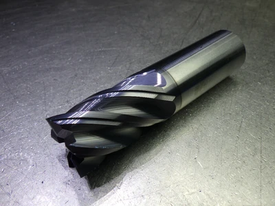 Kyocera/SGS 1" 5 Flute Carbide SQ Endmill 1" Shank TA Coated 37214 (LOC2756A)