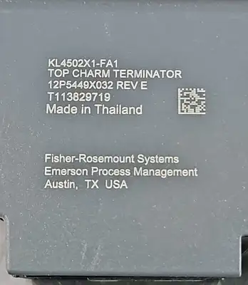 Used Emerson TOP CHARM TERMINATOR PLC Processors | Palmetto Automation #1149647