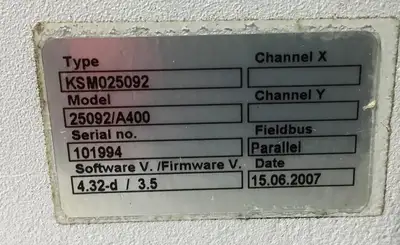 USED Stamotech 25092/A400