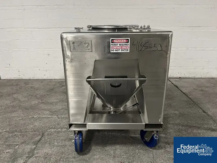 Used TOTE Systems 48" x 42" x 10"  Tote Systems Stainless Steel Transfer Bins Bins Ohio US | Federal Equipment Company #126875
