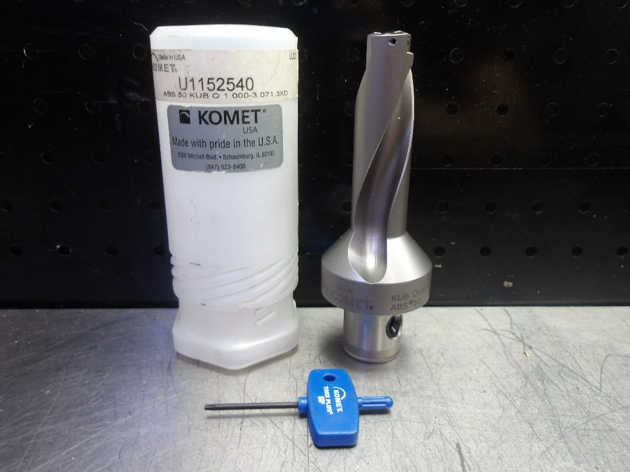 Komet ABS50 1" Coolant Thru Indexable Drill U1152540 (LOC213A)