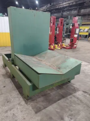 60" X 60" HYDRAULIC COIL FLIPPER / UPENDER: STOCK #23640