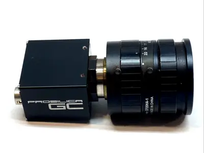 Used Allied Vision 5MP GigE Camera w/ Fujinon CF35HA-1 C-Mount Lens 35mm Frame Grabbers & Cameras Michigan US | Maverick Industrial Sales #1395518