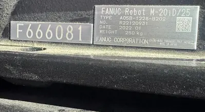 Used 2022 FANUC M-20ID/25 Robots Michigan US | Aucto #1307370