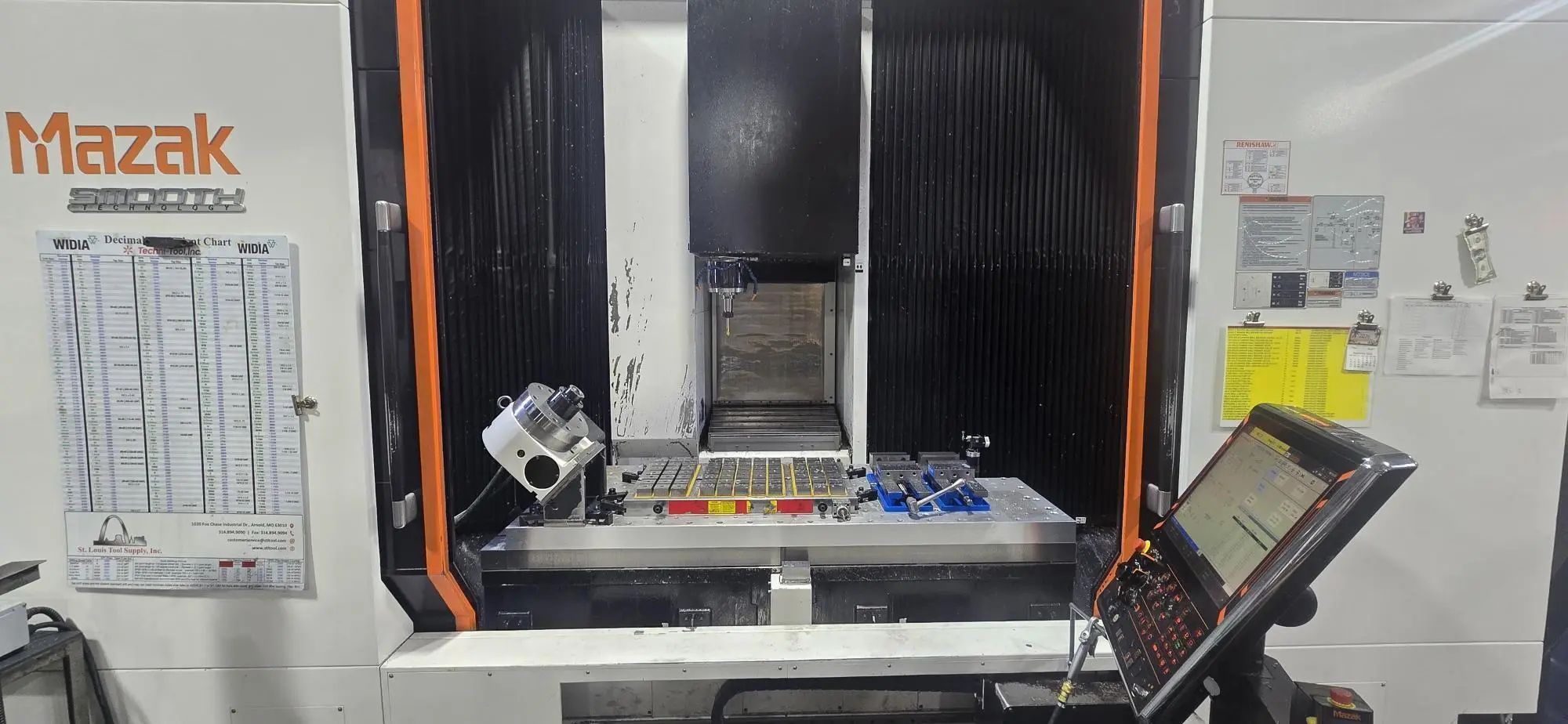 Used 2019 MAZAK VTC 300C Vertical Machining Centers Illinois US | USED CNC #1443444