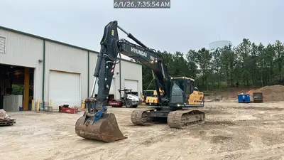 Used 2022 HYUNDAI HX300AL Crawler Excavators South Carolina US | National Equipment Dealers #1422429