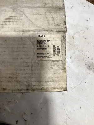 GF Signet 3-2552-21-A-12 Metal Magmeter Flow Sensor 4-20 NPT 316SS 9.3” NIB