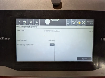 USED HITACHI UX2-D160W