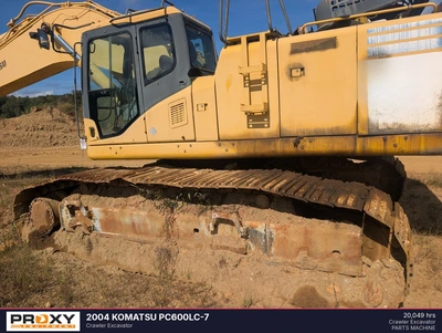 Used 2004 KOMATSU PC600LC-7 Crawler Excavators Louisiana US | Proxy Equipment #1545562