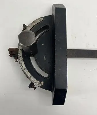 Craftsman/Delta? Miter Gauge 9" Head 3/4" Width 3/8" Thickness 18" Length (6500)