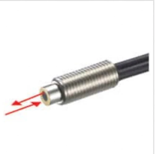 Keyence FU-6F Reflective Fiber Unit, Fiber Optic Sensor, M6 Barrel, 2M Cable L [New]