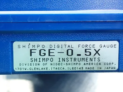 Used SHIMPO INSTRUMENTS FGE0.5X Dynamometers Ohio US | HGR 24 #941822