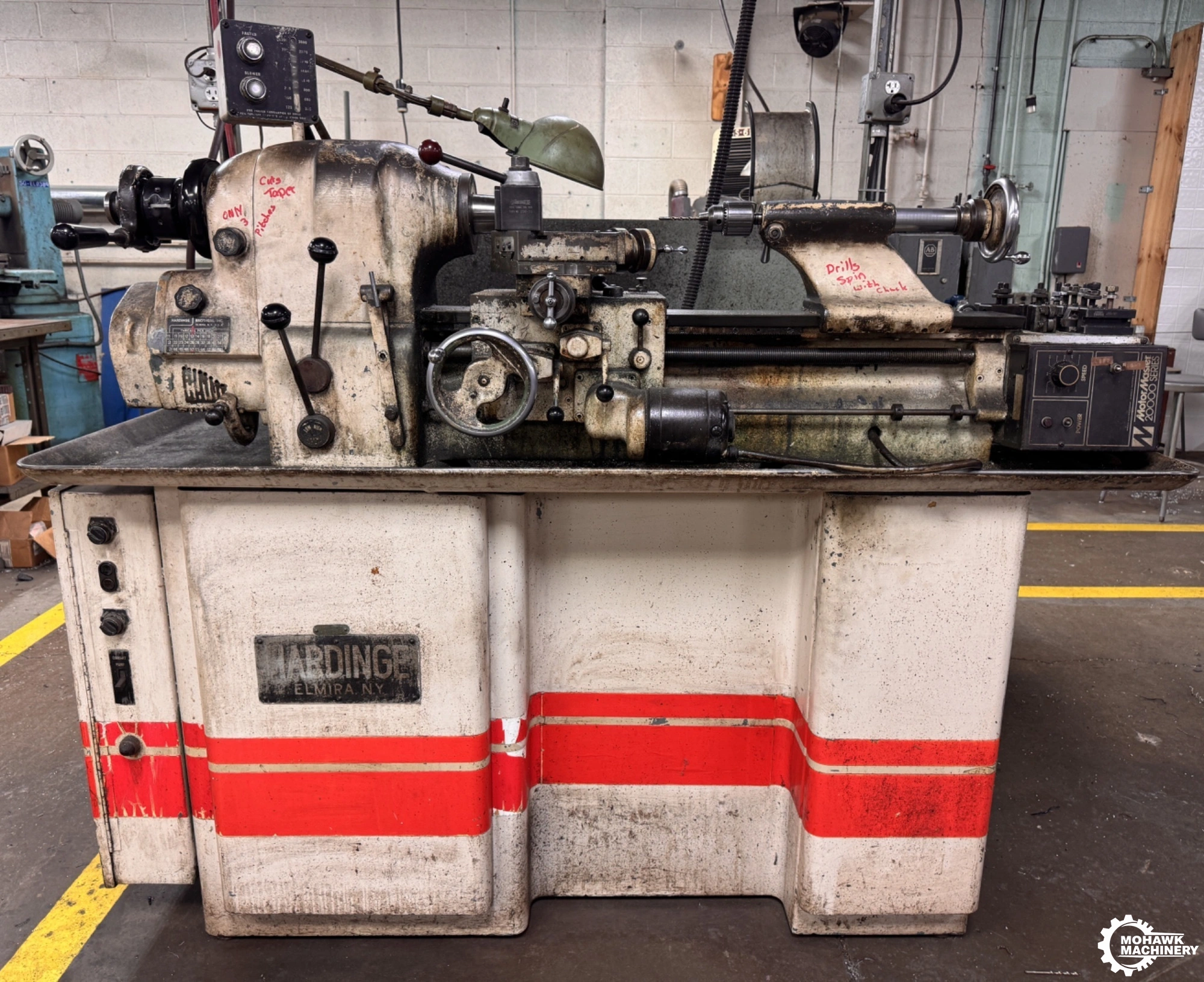 HLV HARDINGE "TOOLMAKERS" PRECISION LATHE