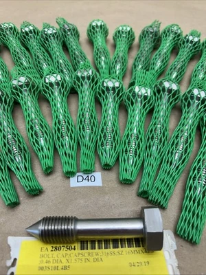 (24) Bolt Cap Screw 316SS Sz.16MMX45 0.46 Dia. X1.575” Dia