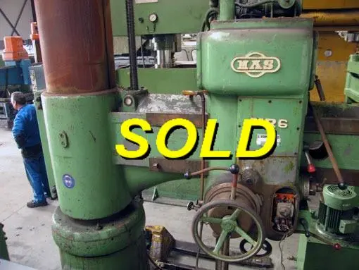 Used MAS TOS VR 6 - MK 5 - X:1500 MM Y: 860 MM Radial Drills BE | Apt International N.V #361834
