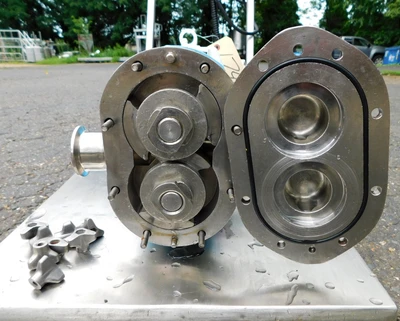 USED WAUKESHA SANITARY PUMP 018-U1