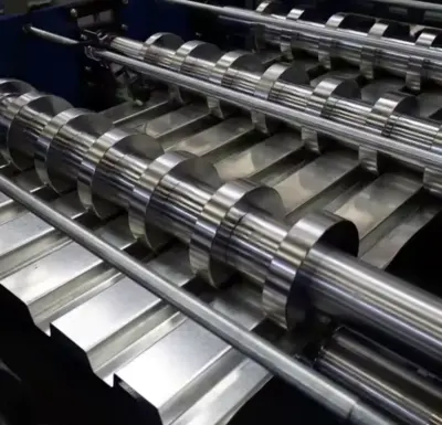 Metal Decking for Concrete Roll Forming Machine - Saudi Arabia