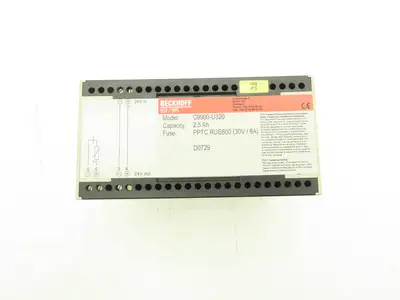 Beckhoff C9900-U320 Uninterruptible Power Supply 2.5 Ah For 24VDC Industrial PC