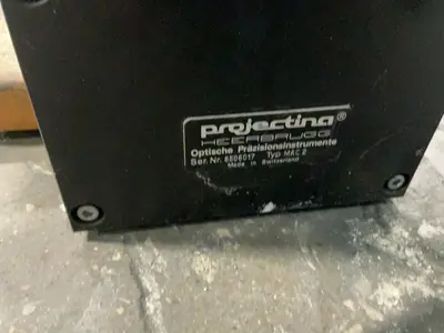 Used PROJECTINA HEERBRUGG D6940 Comparators Ohio US | HGR 24 #1314243
