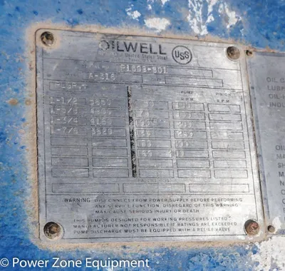 USED OILWELL A-316